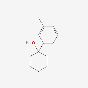 molecular formula C13H18O B11966233 1-(3-Methylphenyl)cyclohexanol CAS No. 6957-08-0