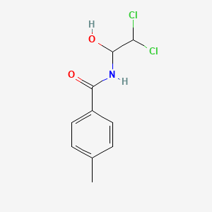 N-(2,2-dichloro-1-hydroxyethyl)-4-methylbenzamide