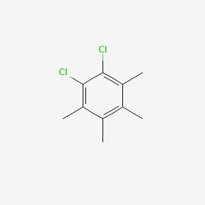 molecular formula C10H12Cl2 B11966493 Benzene, 1,2-dichloro-3,4,5,6-tetramethyl- CAS No. 19219-82-0