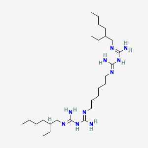 molecular formula C26H56N10 B1196660 Alexidine CAS No. 22573-93-9
