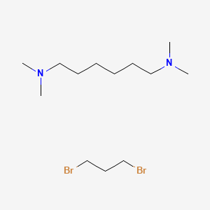 molecular formula C13H30Br2N2 B1196666 Hexadimethrine Bromide CAS No. 9011-04-5