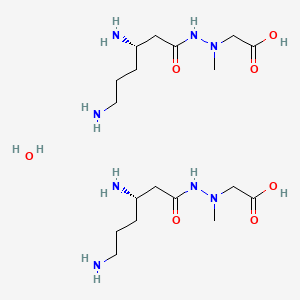 molecular formula C18H42N8O7 B1196687 epi-Deoxynegamycin CAS No. 58773-34-5