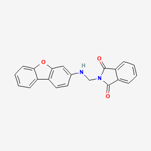 2-[(dibenzo[b,d]furan-3-ylamino)methyl]-1H-isoindole-1,3(2H)-dione