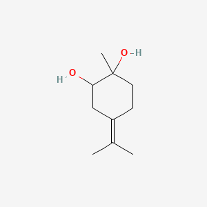 molecular formula C10H18O2 B1196700 4-Menth-8-en-1,2-diol CAS No. 89708-25-8