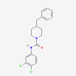 molecular formula C19H20Cl2N2O B11967051 4-Benzyl-piperidine-1-carboxylic acid (3,4-dichloro-phenyl)-amide 