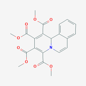 tetramethyl 11bH-pyrido[2,1-a]isoquinoline-1,2,3,4-tetracarboxylate