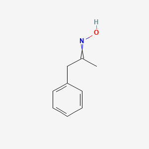 molecular formula C9H11NO B1196717 2-Propanone, 1-phenyl-, oxime 