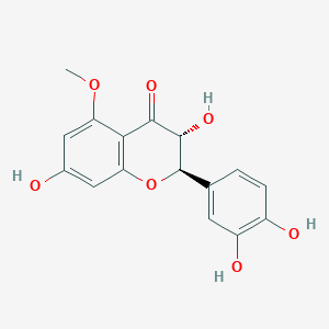 molecular formula C16H14O7 B1196726 5-O-Methyldihydroquercetin 