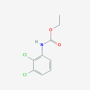 molecular formula C9H9Cl2NO2 B11967274 Ethyl 2,3-dichlorophenylcarbamate CAS No. 2621-70-7