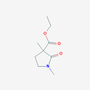 Ethyl 1,3-dimethyl-2-oxopyrrolidine-3-carboxylate