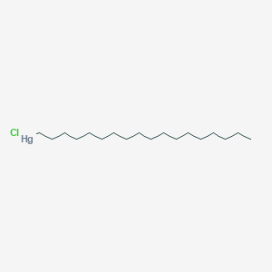 molecular formula C18H37ClHg B11967344 Chlorooctadecylmercury CAS No. 39556-04-2