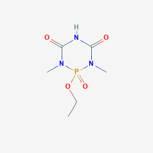 2-Ethoxy-1,3-dimethyl-1,3,5,2-triazaphosphinane-4,6-dione 2-oxide