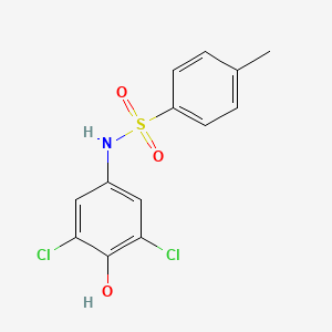 N-(3,5-Dichloro-4-hydroxy-phenyl)-4-methyl-benzenesulfonamide