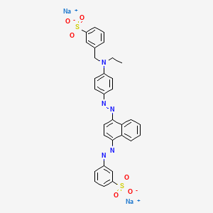 molecular formula C31H25N5Na2O6S2 B1196764 酸性红119 CAS No. 70210-06-9