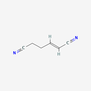 molecular formula C6H6N2 B11967663 Hex-2-enedinitrile CAS No. 2141-59-5