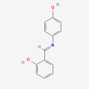 4-[(2-Hydroxybenzylidene)amino]phenol