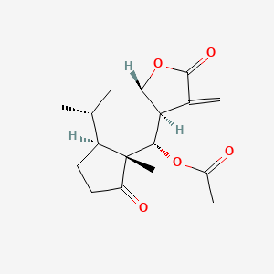 molecular formula C17H22O5 B1196785 麦角灵 CAS No. 54999-07-4