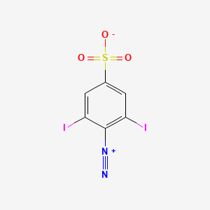 B1196788 Diazodiiodosulfanilic acid CAS No. 59259-95-9
