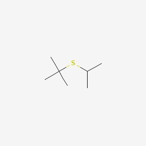 molecular formula C7H16S B11968247 tert-Butyl Isopropyl sulfide CAS No. 44657-76-3