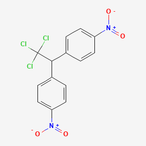 1-Nitro-4-[2,2,2-trichloro-1-(4-nitrophenyl)ethyl]benzene