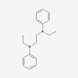 molecular formula C18H24N2 B11968588 N,N'-Diethyl-N,N'-diphenylethylenediamine CAS No. 7030-59-3