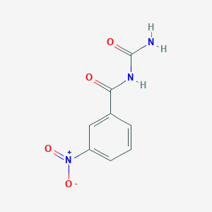 molecular formula C8H7N3O4 B11968606 n-Carbamoyl-3-nitrobenzamide CAS No. 6971-48-8