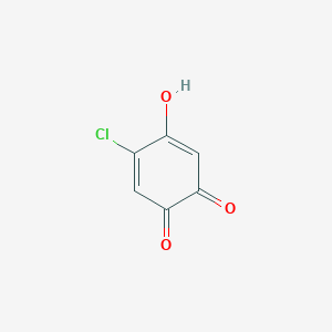 B119687 5-Chloro-2-hydroxy-p-benzoquinone CAS No. 149312-95-8
