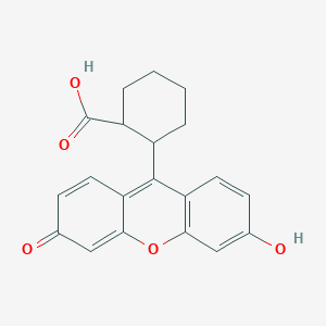 2-(6-hydroxy-3-oxo-3H-xanthen-9-yl)cyclohexanecarboxylic acid