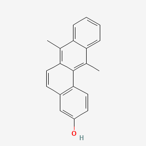 B1196871 3-Hydroxy-7,12-dimethylbenz(a)anthracene CAS No. 57266-83-8