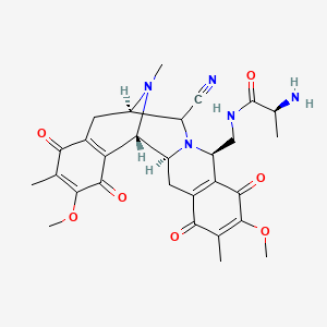 molecular formula C29H33N5O7 B1196885 Saframycin Y3 CAS No. 98205-62-0