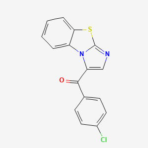 Benzo[d]imidazo[2,1-b]thiazol-3-yl(4-chlorophenyl)methanone