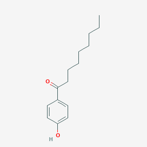 molecular formula C15H22O2 B119691 1-(4-羟基苯基)壬-1-酮 CAS No. 14392-69-9