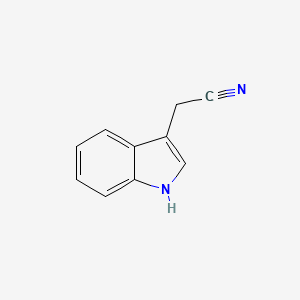 molecular formula C10H8N2 B1196911 3-Indoleacetonitrile CAS No. 771-51-7
