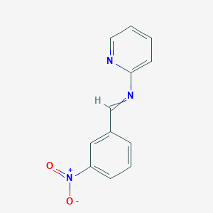 2-Pyridinamine, N-[(3-nitrophenyl)methylene]-