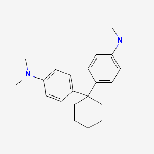 N-(4-{1-[4-(dimethylamino)phenyl]cyclohexyl}phenyl)-N,N-dimethylamine