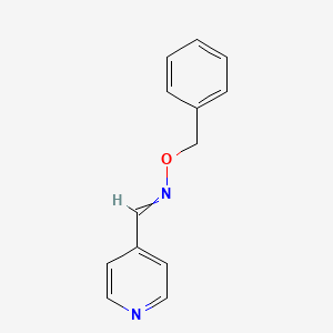 molecular formula C13H12N2O B11969164 Isonicotinaldehyde O-benzyloxime CAS No. 6530-36-5