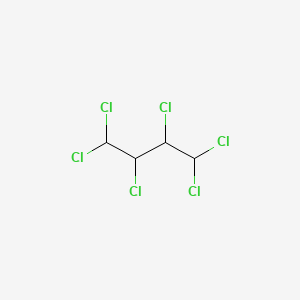 molecular formula C4H4Cl6 B11969179 1,1,2,3,4,4-Hexachlorobutane CAS No. 25237-06-3