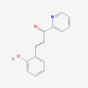 3-(2-Hydroxyphenyl)-1-(2-pyridinyl)-2-propen-1-one