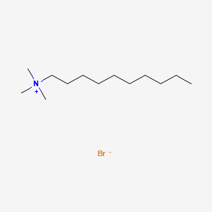molecular formula C13H30BrN B1196926 癸基三甲基溴化铵 CAS No. 2082-84-0