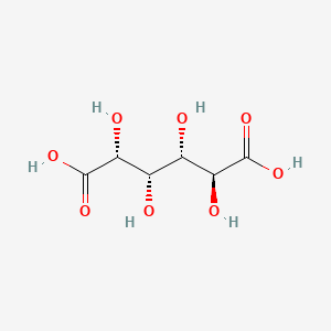 molecular formula C6H10O8 B1196928 Glucaric acid CAS No. 87-73-0