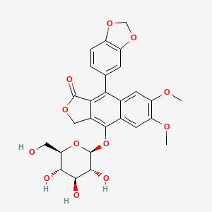 molecular formula C27H26O12 B1196934 Cleistanthin B CAS No. 30021-77-3