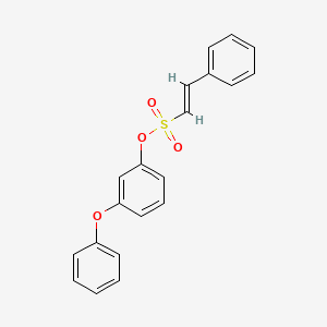 3-Phenoxyphenyl 2-phenylethenesulfonate