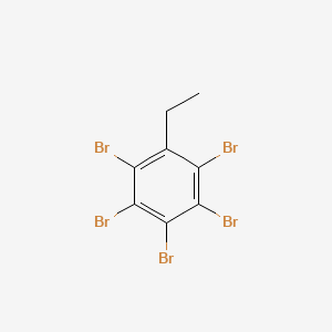 molecular formula C8H5Br5 B1196941 2,3,4,5,6-Pentabromoethylbenzene CAS No. 85-22-3