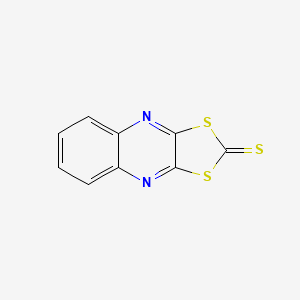 molecular formula C9H4N2S3 B1196942 Thioquinox CAS No. 93-75-4