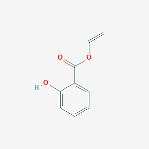 molecular formula C9H8O3 B11969435 Ethenyl 2-hydroxybenzoate CAS No. 15656-92-5