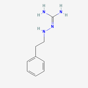 B1196946 1-(2-Phenylethyl)guanidine CAS No. 538-69-2