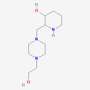 2-(4-(2-Hydroxyethyl)piperazinomethyl)-3-hydroxypiperidine