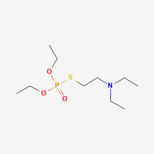 molecular formula C10H24NO3PS B1196955 Amiton CAS No. 78-53-5