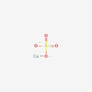 molecular formula CaSO4<br>CaO4S B1196961 Calcium sulfate CAS No. 7778-18-9