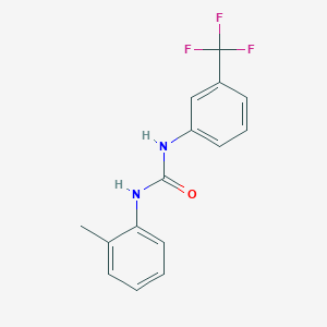 1-(2-Methylphenyl)-3-[3-(trifluoromethyl)phenyl]urea